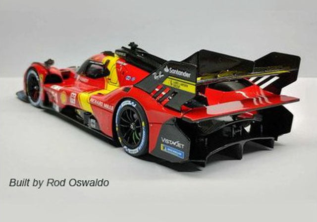 Profil24 P24143 1/24 Ferrari 499P Hybrid Hypercar Le Mans 2023 n.51/50 Resin Model Kit - image 3