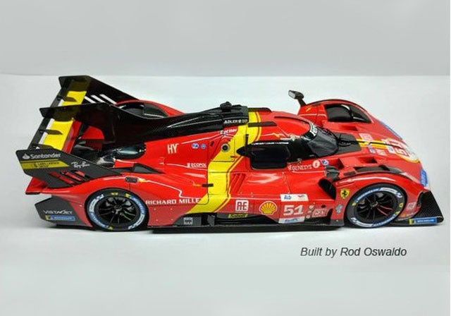 Profil24 P24143 1/24 Ferrari 499P Hybrid Hypercar Le Mans 2023 n.51/50 Resin Model Kit - image 4