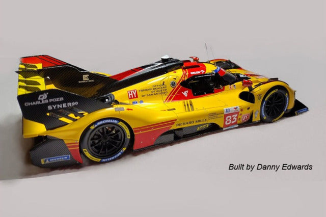 Profil24 P24149 1/24 Ferrari 499P Hybrid Hypercar Le Mans 2024 n.83 Resin Model Kit - image 4