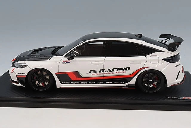 Ignition Model IG3933 1/18 Honda Civic Type-R J'S Racing FL5 White Demo Car - image 5