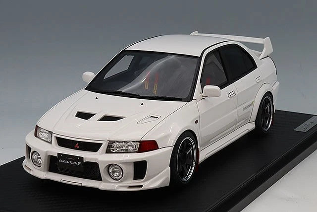 Ignition Model IG4017 1/18 Mitsubishi Lancer Evolution V CP9A White Resin - image 3