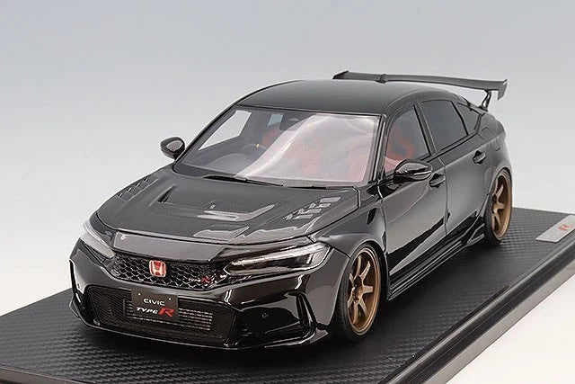 Ignition Model IG3936 1/18 Honda Civic Type-R J'S Racing FL5 Black Resin - image 3