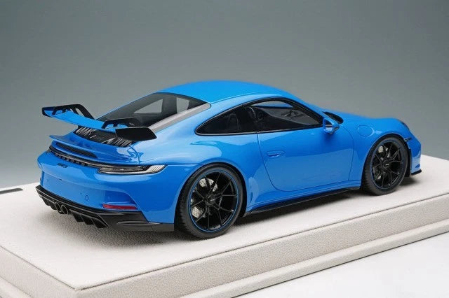 EIDOLON EML165A 1/18 Porsche 911 992 GT3 2021 Shark Blue Resin Limited 120pcs - image 4