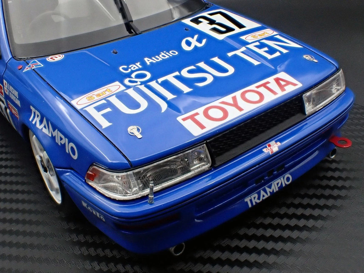Ignition Model IG3863 1/18 Fujitsu Ten TOM'S Toyota Corolla #37 1991 JTC Resin - image 21