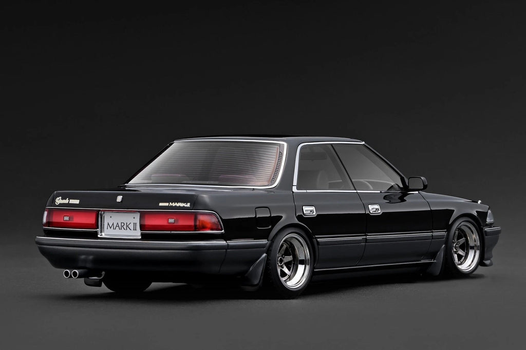 Ignition Model IG3859 1/18 Toyota Mark II Grande Limited JZX81 Black Gunmetal - image 2