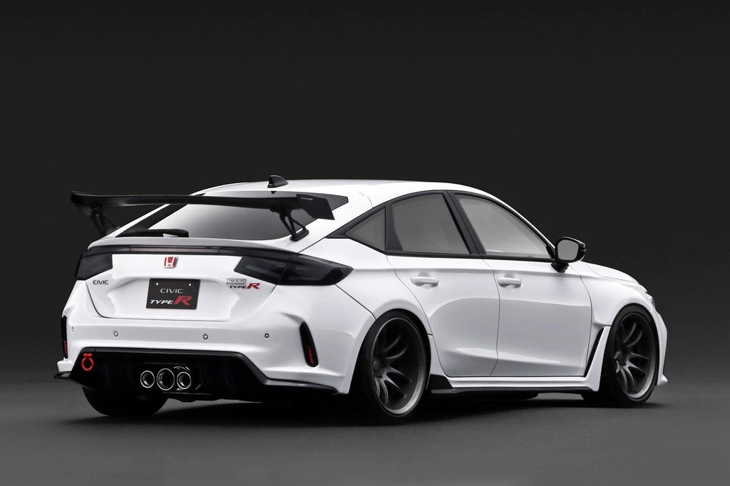 Ignition Model IG3935 1/18 Honda Civic Type-R J'S Racing FL5 White Resin - image 3