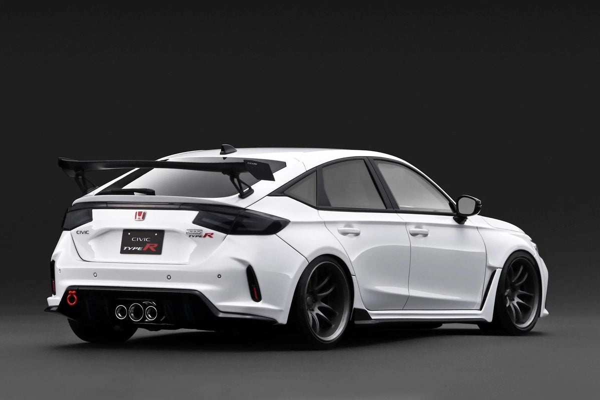 Ignition Model IG3935 1/18 Honda Civic Type-R J'S Racing FL5 White Resin - image 3