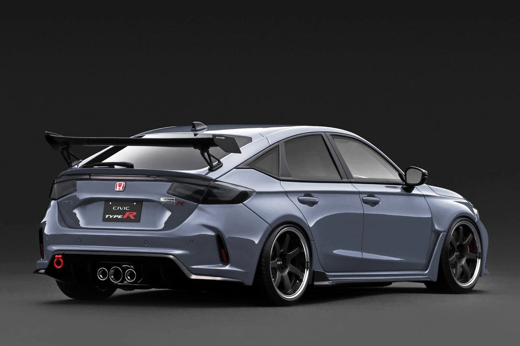 Ignition Model IG3939 1/18 Honda Civic Type-R J'S Racing FL5 Gray Resin - image 3
