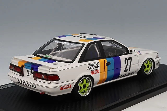 Ignition Model IG3864 1/18 TRUST Toyota Corolla Levin #27 1991 JTC Resin - image 4