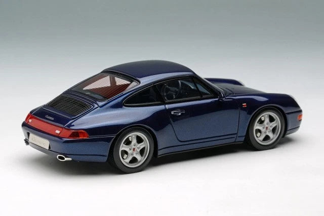 VISION VM150H 1/43 Porsche 911 993 Carrera 1994 Iris Blue Metallic Limited 50pcs - image 4
