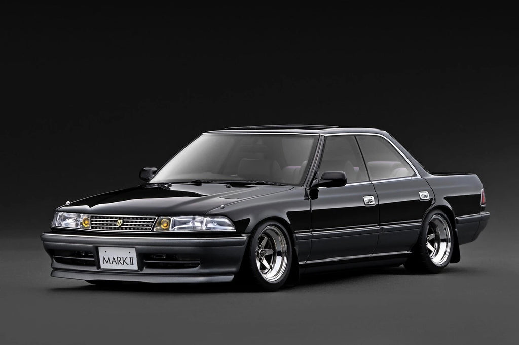 Ignition Model IG3859 1/18 Toyota Mark II Grande Limited JZX81 Black Gunmetal - image 1