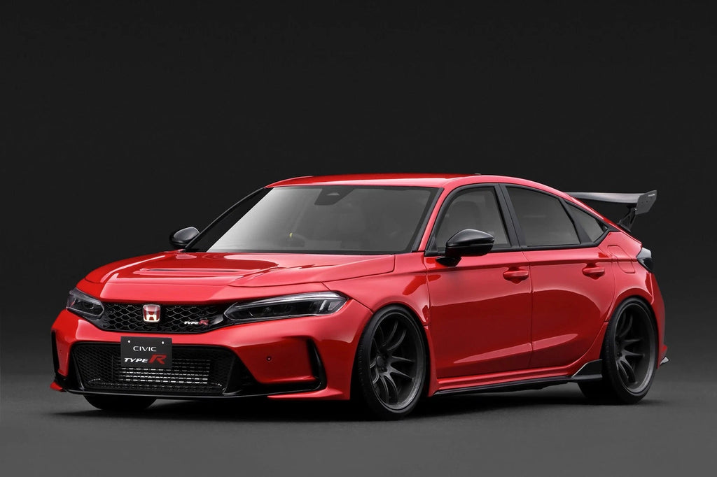 Ignition Model IG3937 1/18 Honda Civic Type-R J'S Racing FL5 Red Resin - image 1