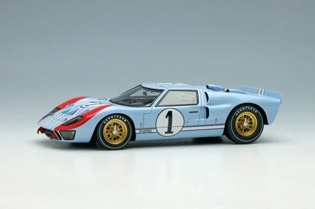 Make Up EIDOLON EM301B 1/43 Ford GT40 Mk.II Le Mans 1966 No.1 Resin - image 1