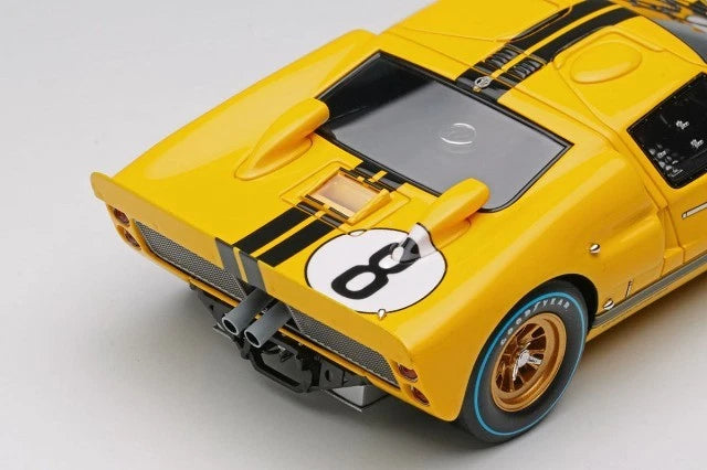 EIDOLON EM301H 1/43 Ford GT40 Mk II Alan Mann Le Mans No.8 Yellow Limited 120pcs - image 2