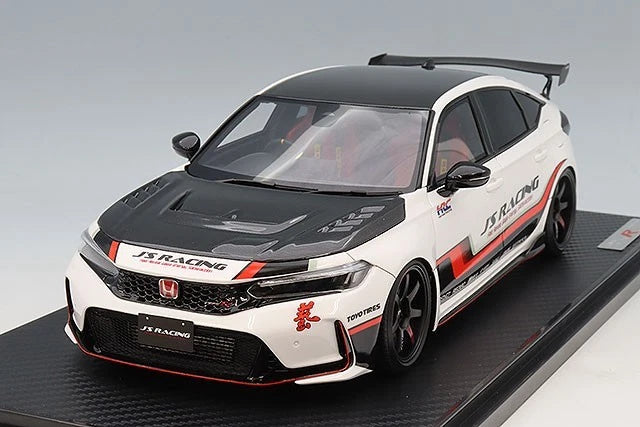 Ignition Model IG3933 1/18 Honda Civic Type-R J'S Racing FL5 White Demo Car - image 4