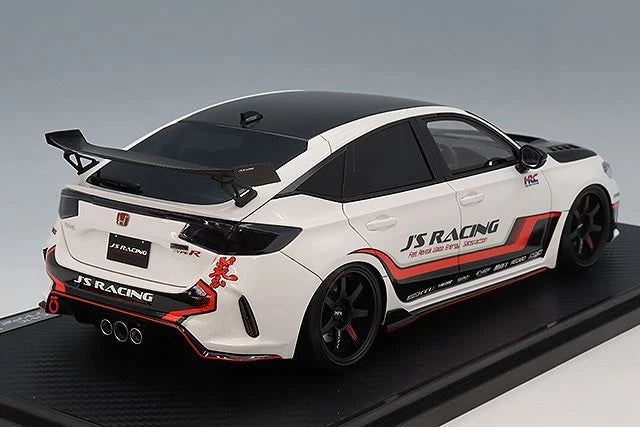 Ignition Model IG3933 1/18 Honda Civic Type-R J'S Racing FL5 White Demo Car - image 6