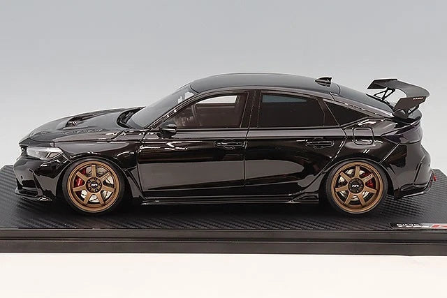 Ignition Model IG3936 1/18 Honda Civic Type-R J'S Racing FL5 Black Resin - image 5