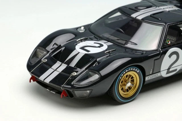 EIDOLON EM301A 1/43 Ford GT40 Mk II Shelby Le Mans 1966 Winner No.2 Black - image 3