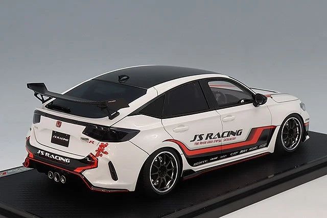 Ignition Model IG3934 1/18 Honda Civic Type-R J'S Racing FL5 White Resin - image 6