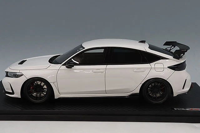 Ignition Model IG3935 1/18 Honda Civic Type-R J'S Racing FL5 White Resin - image 5