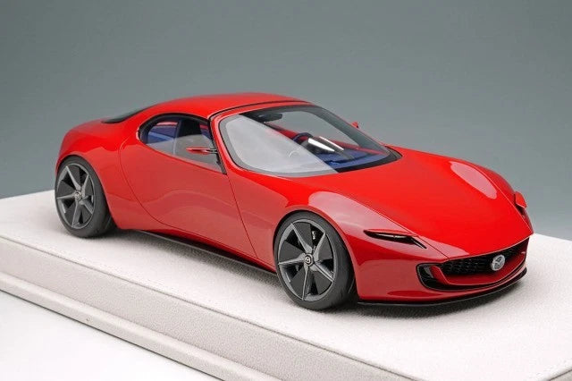EIDOLON EML175 1/18 Mazda ICONIC SP 2023 Viola Red Model Car - image 7