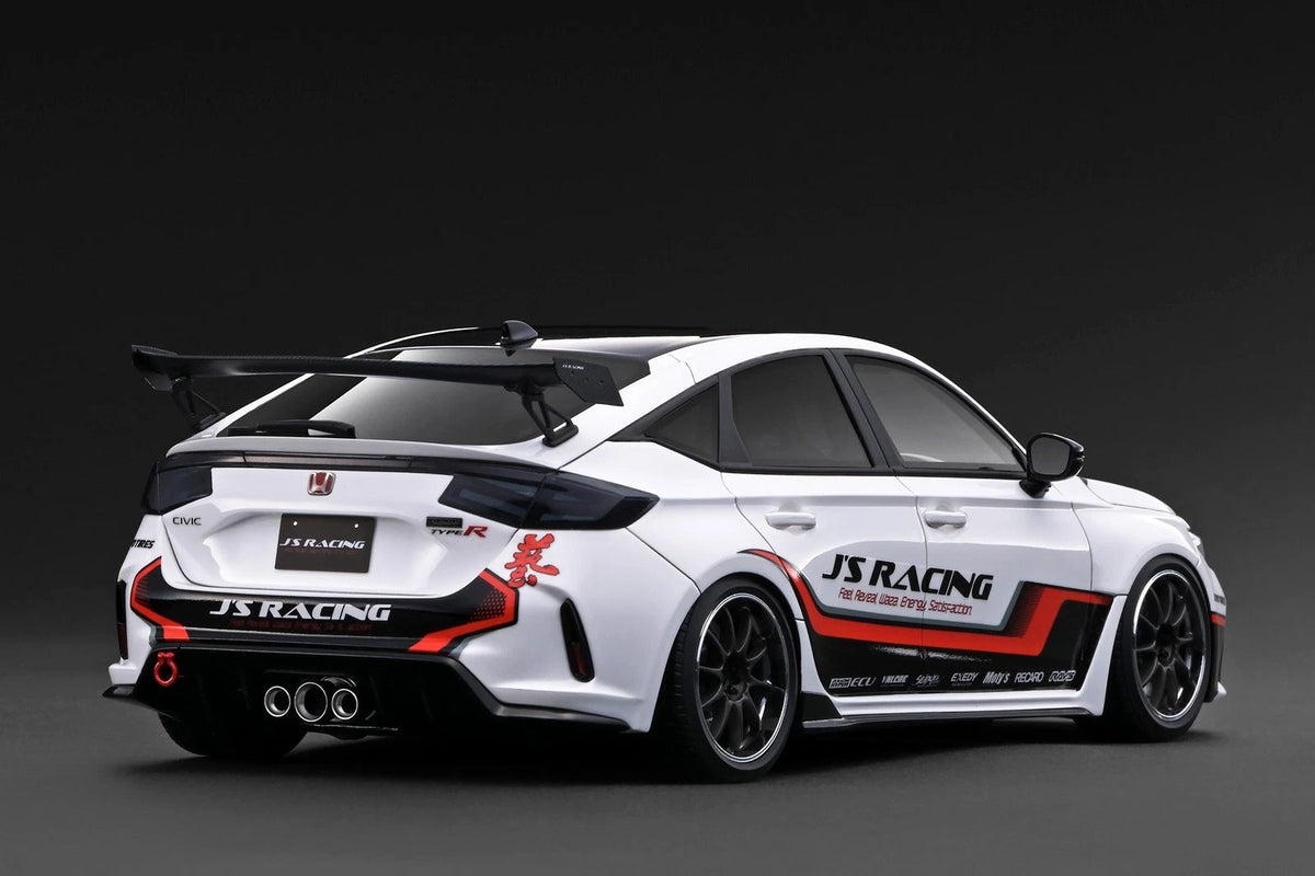 Ignition Model IG3934 1/18 Honda Civic Type-R J'S Racing FL5 White Resin - image 3