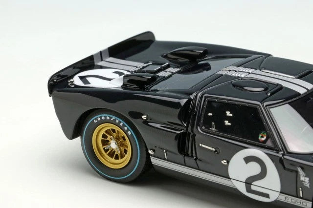 EIDOLON EM301A 1/43 Ford GT40 Mk II Shelby Le Mans 1966 Winner No.2 Black - image 4