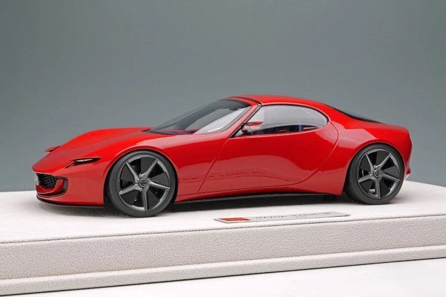 EIDOLON EML175 1/18 Mazda ICONIC SP 2023 Viola Red Model Car - image 1
