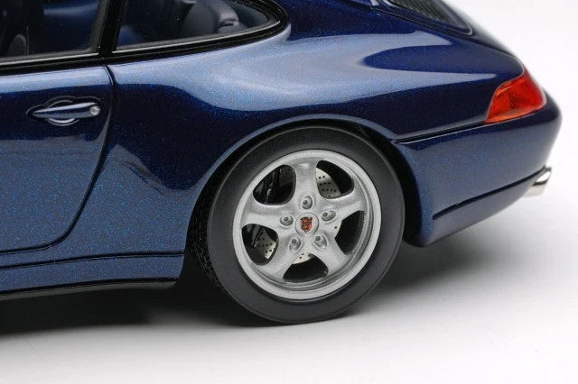 VISION VM150H 1/43 Porsche 911 993 Carrera 1994 Iris Blue Metallic Limited 50pcs - image 6