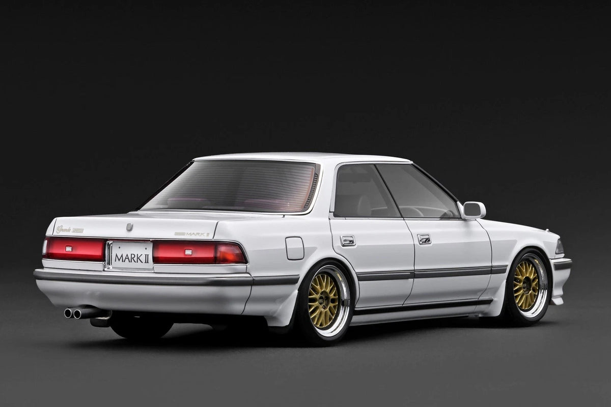 Ignition Model IG3854 1/18 Toyota Mark II 2.5 Grande Limited JZX81 White Resin - image 2