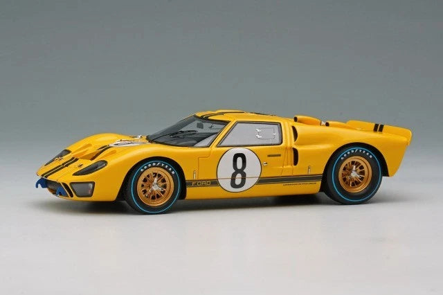 EIDOLON EM301H 1/43 Ford GT40 Mk II Alan Mann Le Mans No.8 Yellow Limited 120pcs - image 1