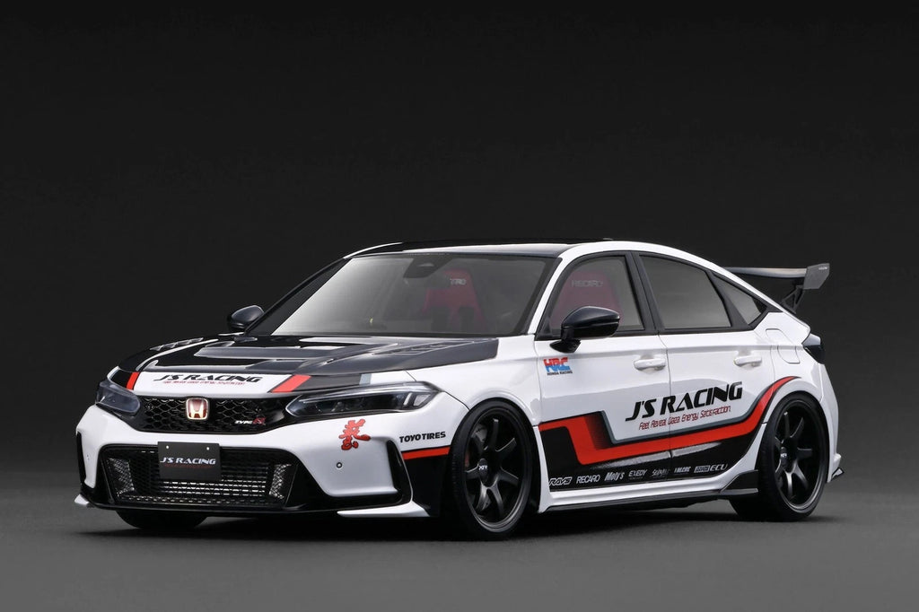 Ignition Model IG3933 1/18 Honda Civic Type-R J'S Racing FL5 White Demo Car - image 1