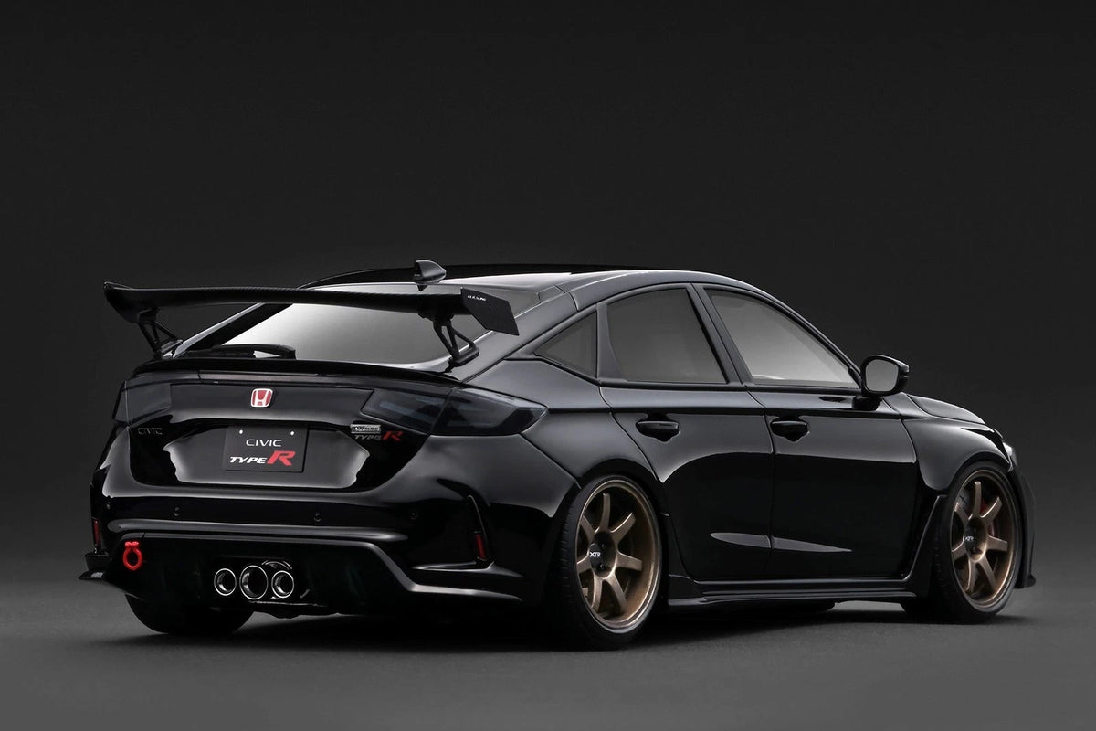 Ignition Model IG3936 1/18 Honda Civic Type-R J'S Racing FL5 Black Resin - image 2