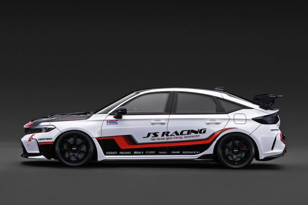 Ignition Model IG3933 1/18 Honda Civic Type-R J'S Racing FL5 White Demo Car - image 2