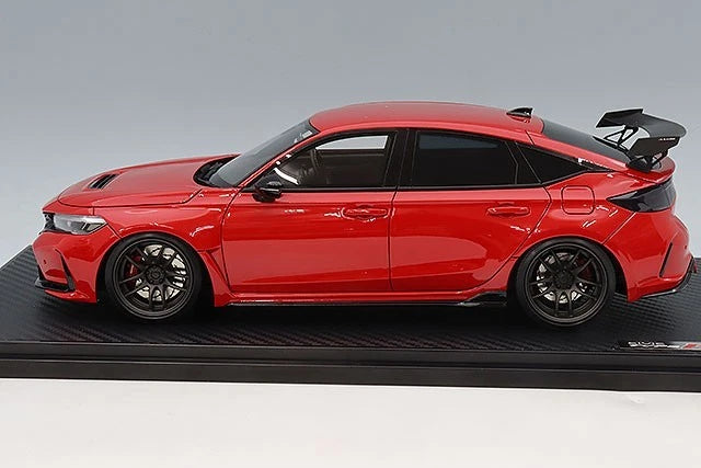 Ignition Model IG3937 1/18 Honda Civic Type-R J'S Racing FL5 Red Resin - image 5