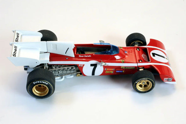 Tameo SLK126 1/43 Ferrari 312B2 South African GP 1972 J.Icks /M.Andretti /C.Regazzoni Metal Model Kit - image 3