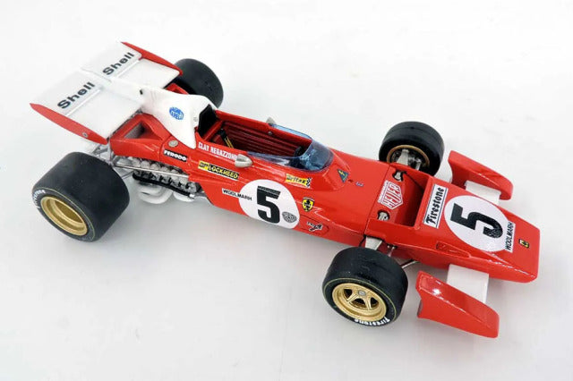 Tameo SLK127 1/43 Ferrari 312B2 British GP 1971 J.Icks /C.Regazzoni Metal Model Kit - image 3