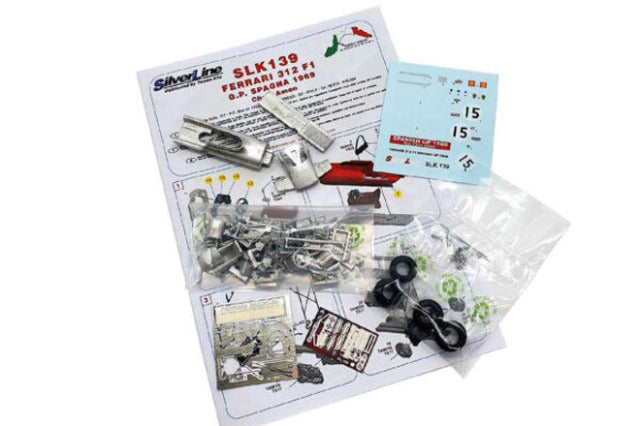 Tameo SLK139 1/43 Ferrari 312 F1 Spanish GP 1969 C.Amon Metal Model Kit - image 3