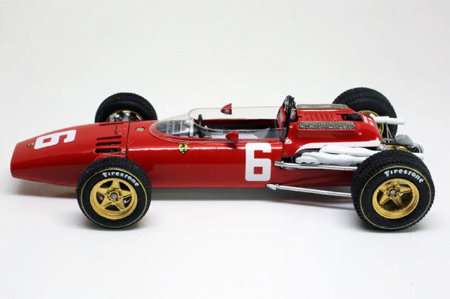 Tameo SLK136 1/43 Ferrari 312 F1 Italian GP 1966 L.Scarfiotti Winner Metal Model Kit - image 4