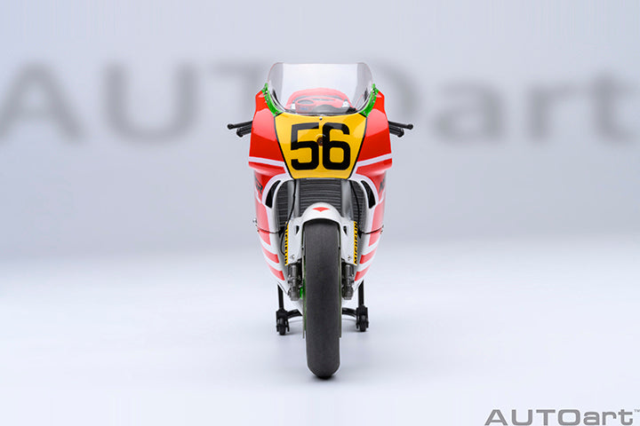 AUTOart Aa12566 1/12 Honda NSR500 WGP500 #56 Baribari Legend Gun Koma with Helmet - image 5