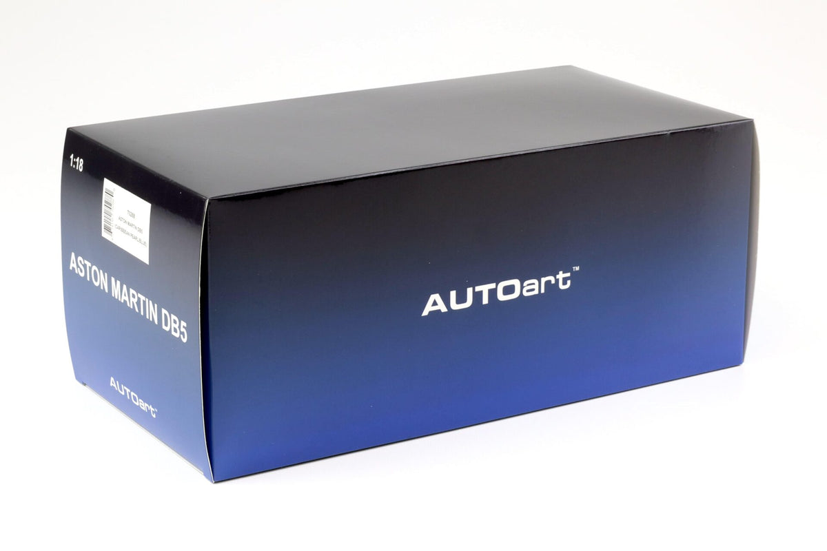 AUTOart Composite Aa70288 1/18 Aston Martin DB5 Light Blue Pearl - manufacturer box
