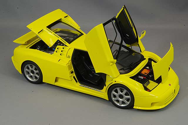 AUTOart Composite Aa70918 1/18 Bugatti EB110 SS Yellow - image 4