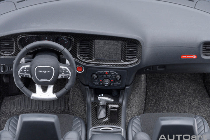 AUTOart Aa71753 1/18 Dodge Charger SRT Hellcat Redeye Jailbreak B5 Blue Pearl Blue/Carbon Black Stripes - image 5