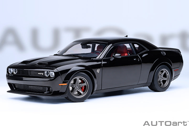 AUTOart Composite Aa71765 1/18 Dodge Challenger SRT Super Stock 2023 Black (Pitch Black) - image 2