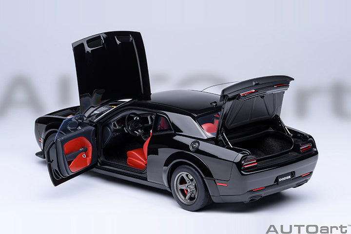 AUTOart Composite Aa71765 1/18 Dodge Challenger SRT Super Stock 2023 Black (Pitch Black) - image 7