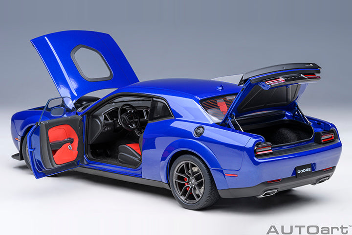 AUTOart Composite Aa71772 1/18 Dodge Challenger R/T Scat Pack Widebody 2022 IndigoBlue(Metallic Blue) - image 6