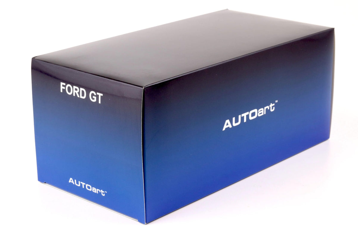AUTOart Aa72927 1/18 Ford GT Alan Mann Heritage Edition Red/Gold Stripes - manufacturer box