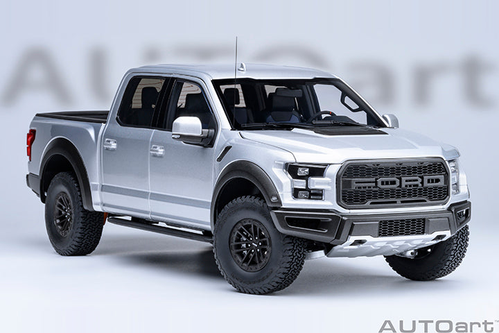 AUTOart Aa72950 Composite 1/18 Ford F-150 Raptor SuperCrew 2019 Metallic Silver - image 1