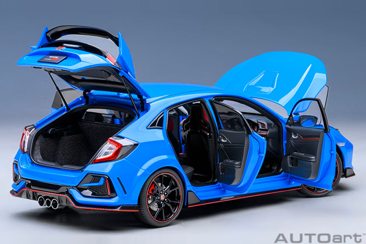 AUTOart Composite Aa73224 1/18 Honda Civic Type R FK8 2021 Racing Blue Pearl - image 6