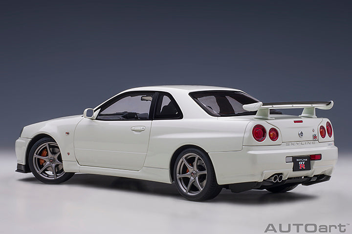 AUTOart Composite Aa77406 1/18 Nissan Skyline GT-R (R34) V-specII White Pearl - image 3